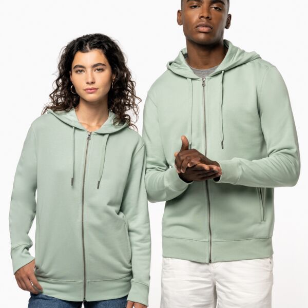 Ekologinen Unisex Vetoketjuhuppari Thumbnail