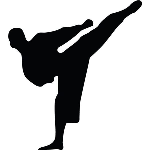 karate silhouette Thumbnail